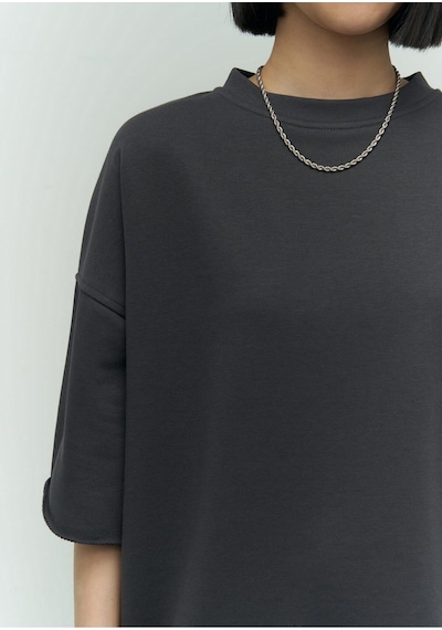 Mai Collection Mai Studios Co. Lion Antrasit Oversize T-shirt Yırtıklı Eşofman Takım Antrasit Mai Collection Mai Studios Co. Lion Antrasit Oversize T-shirt Yırtıklı Eşofman Takım Antrasit