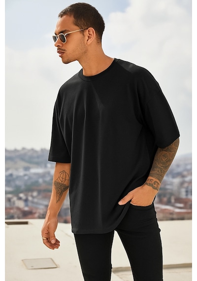 Oversize T-shirt Çok Renkli