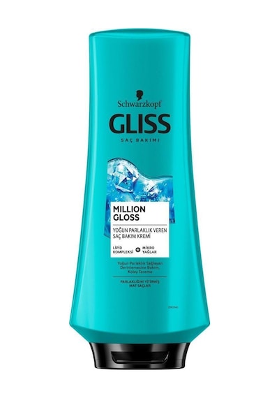 Gliss Million Gloss Yoğun Parlaklık Veren Saç Kremi 360 ML 6'lı
