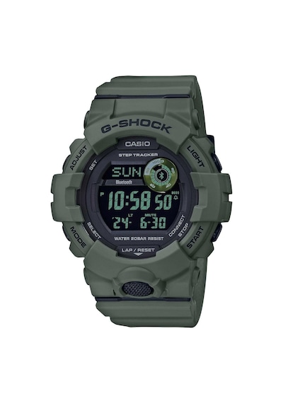 Casio Gbd-800uc-3dr G-shock Quartz Dijital Silikon Yeşil 20 Atm 49 Mm Erkek Kol Saati Yeşil
