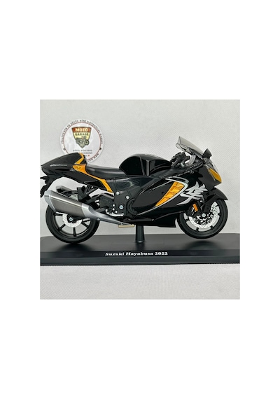 Suzuki Hayabusa 2022 Maket Sesli &amp Işıklı Motor - 1:12 Diecast - Stantsız