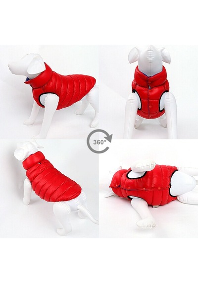 Petcraft Köpek Şişme Mont Çift Taraflı