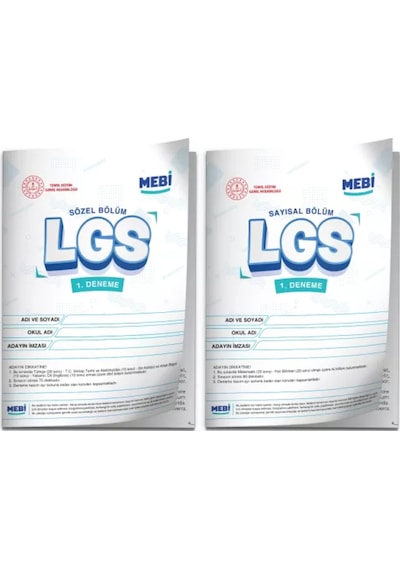 2026 LGS 8.sınıf Meb Online Türkiye Geneli 1. Deneme (Sayısal–SÖZEL) Birebir Pdf Baskı Ücreti
