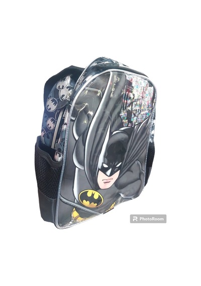 Batman Pelerinli Anaokul Çantası Çok Renkli