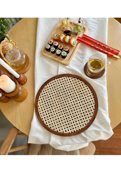 Rattan Hazeran Supla Eskitme Model %100 Doğal Hazeran M023 Eskitme Kahverengi