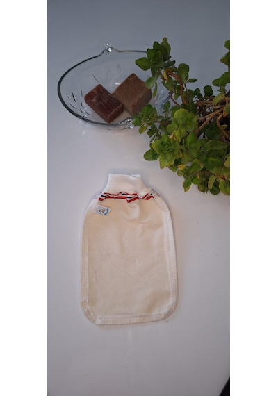 Eker -nazik Dokunuş Hızlıgiy Kese-banyo Ve Duş Kesesi-lastikli Kese-doğal Özel Dokuma-standart Kese