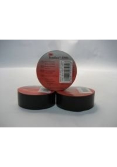 3M 19Mmx10Yds Siyah Pvc Bant 10'lü Pkt