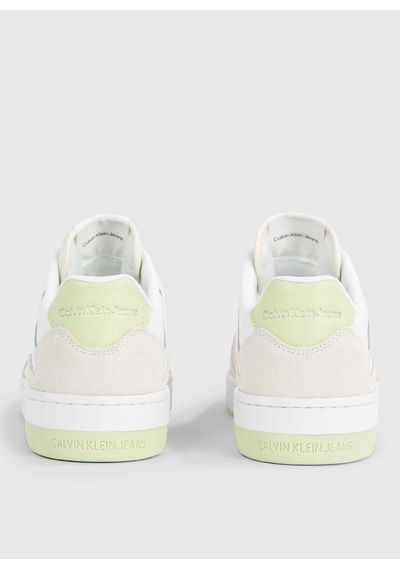 Beyaz Kadın Süet Sneaker Yw0yw0144602u Beyaz