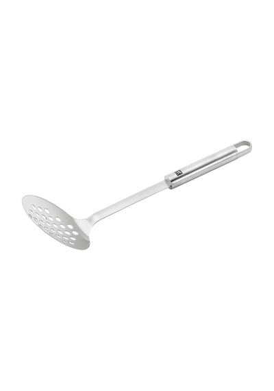 Pro Kevgir Yuvarlak Delikli, 33 Cm, Metalik Gri, 18/10 Paslanmaz Çelik Diğer