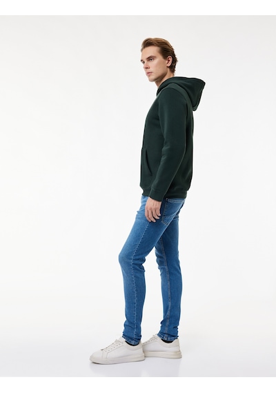 Koton Normal Bel Michael Skinny Fit Jean Pantolon - Michael Skinny Jeans Orta İndigo 6wam40244nd İndigo Koton Normal Bel Michael Skinny Fit Jean Pantolon - Michael Skinny Jeans Orta İndigo 6wam40244nd İndigo