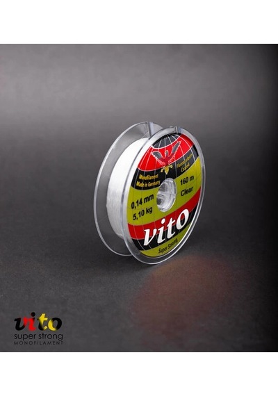 Vito Süper Strong Monoflament Şeffaf Misina 160 Metre 0,14mm - Standart