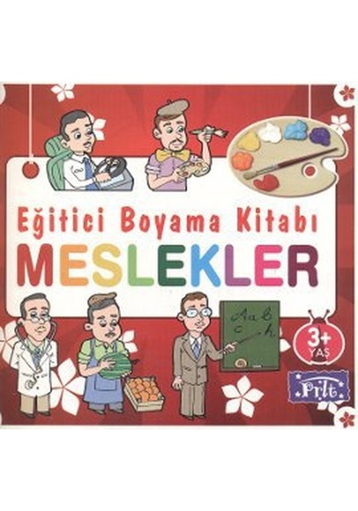 Eğitici Boyama Kitabı - Meslekler- Parıltı Yayınları
