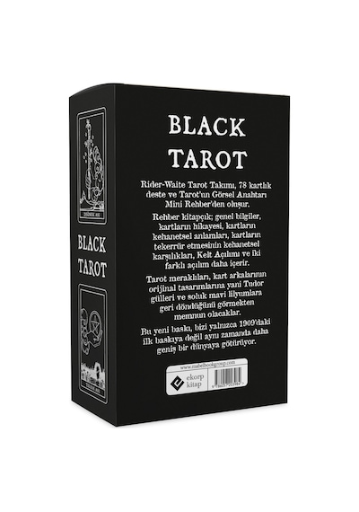Black Tarot - Arthur Edward Waite - Ekorp Kitap
