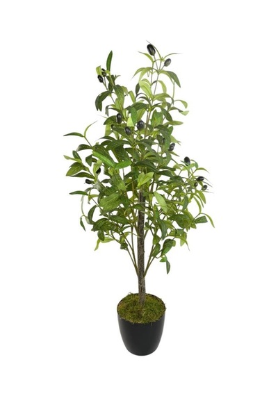 Yapay Zeytin Ağacı 85cm Doğal Görünümlü Yapay Ağaç Yeşil