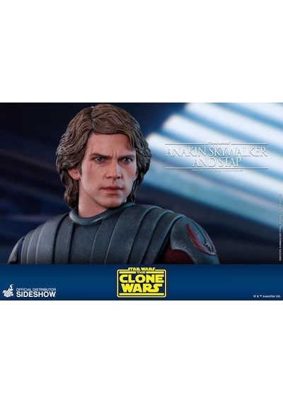 Hot Toys Anakin Skywalker and STAP Sixth Scale Figure Set - TMS20 906795 - The Clone Wars