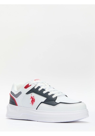 U.S. Polo Assn. U.s Polo Assn. Alucard Erkek Ayakkabi - Beyaz Lacivert Beyaz Lacıvert Beyaz - Lacivert