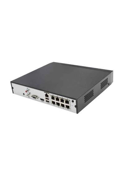 Hılook Nvr-108mh-c/8p, 8kanal Poe, 8mpix, H265+, 1 Hdd Desteği, 1080p Kayıt, 80mbps Bant Genişliği, 4k Motion Detection 2.0, Nvr