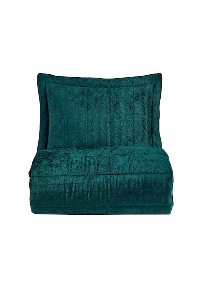 Elart Velvet Kadife Comfort Set Modern Uyku Seti Tek Kişilik Zümrüt Yeşili 2 Parça