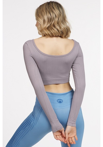 Doremi Seamless Straplez Uzun Kollu Fitilli Büstiyer 001