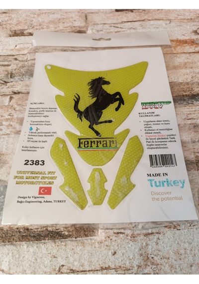 Ferrari Tankpad Sarı