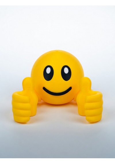 Emoji Tasarımlı Çift El Telefon Standı & Masaüstü Tutucu Sarı