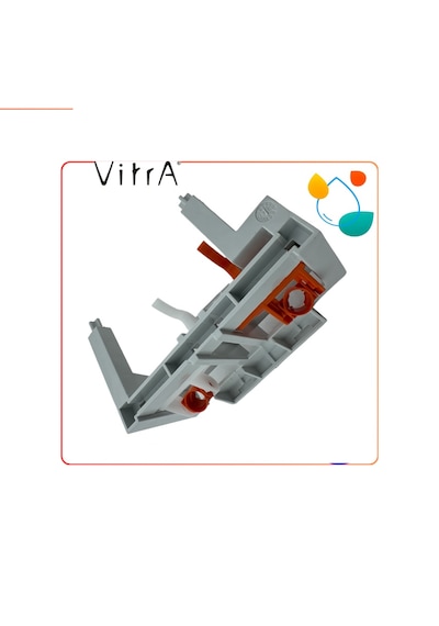 VitrA Hareketli Köprü Grubu 8 Cm Rezervuar Uyumlu 436462YP Beyaz