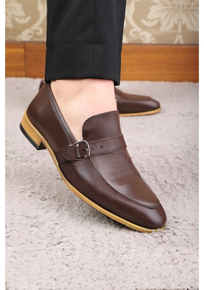 Ducavelli Fiela Hakiki Deri Erkek Klasik Ayakkabı, Loafer Klasik 001