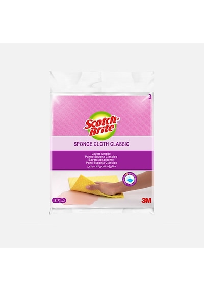 Scotch Brite Süper Emici Sünger Bez 3'lü