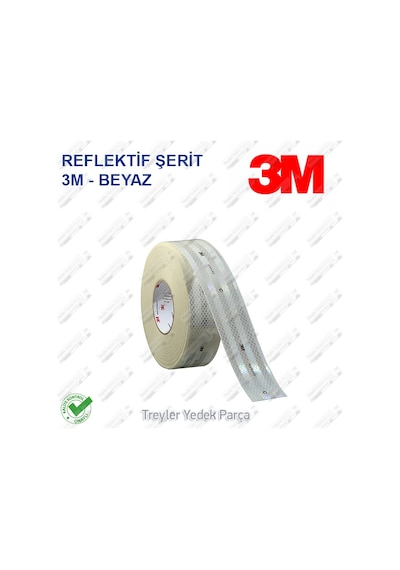 Reflektıf Serıt 3M Diamond Grade™ 983 Beyaz 55Mm 50 Metre Reflektıf Serıt 3M Diamond Grade™ 983 Beyaz 55Mm 50 Metre