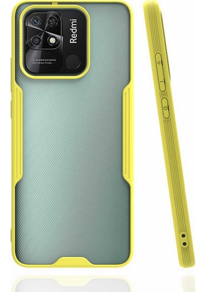 Xiaomi Poco C40 Kilif Parfe Kenarlari Pastel Renk Silikon Kilif 550580593