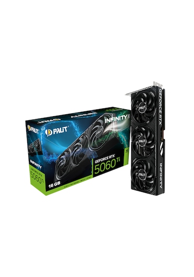 Palit NVIDIA GeForce RTX5060Ti NE7506T019T1-GB2061S Infinity 3 16 GB GDDR7 128 Bit Ekran Kartı