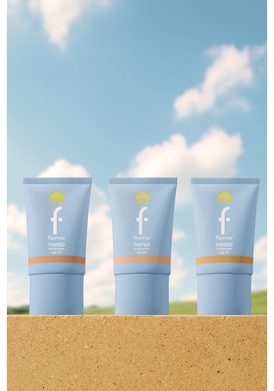 Flormar Sun Lovers Nemlendirici Etkili & Doğal Bitişli Renkli Güneş Koruyucu SPF50 008 Caramel 30 ML