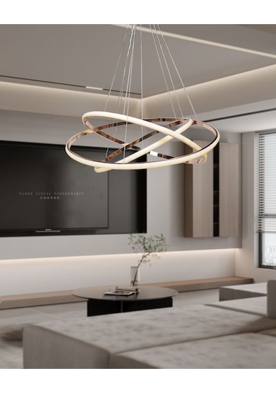 Tt300-3 Fsr Tt Aydınlatma Halka 3 Lü Fransız Sarısı Kaplama Led A