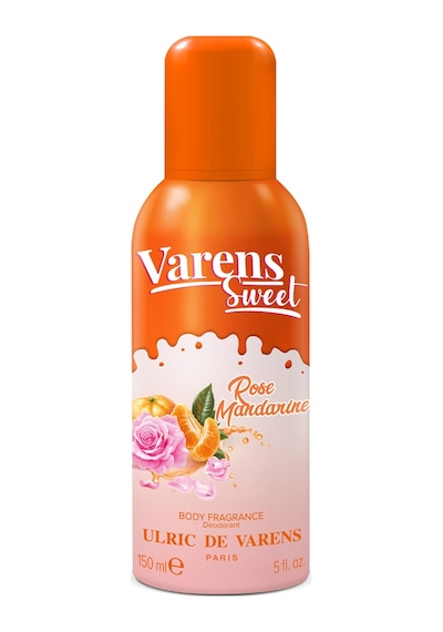 Ulric De Varens Deodorant Sweet Rose Mandarine Women 150 Ml