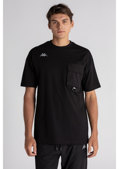 Kappa Beevor Tk Siyah Erkek Kısa Kol T Shirt Siyah
