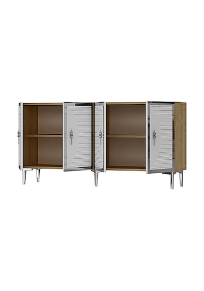 Ka1801dbs Tuna Konsol, Tv Sehpası Safirmeşe-beyaz-sılver 180cm Safirmeşe-beyaz-sılver Ka1801dbs Tuna Konsol, Tv Sehpası Safirmeşe-beyaz-sılver 180cm Safirmeşe-beyaz-sılver