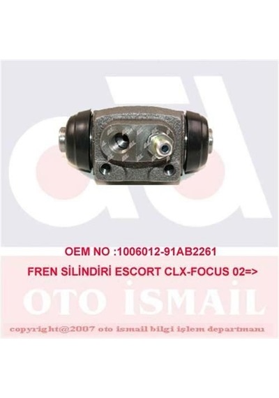 CIFAM 101-356 FREN SİLİNDİRİ FIESTA FOCUS 02- FOCUS I 98- ESCORT