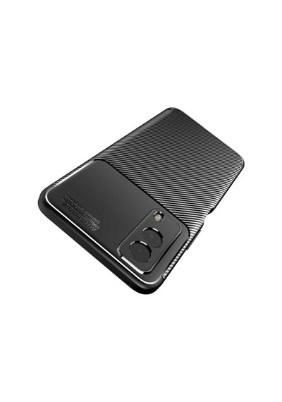 Vivo Y53S 4G Kılıf Karbon Silikon Case Kapak