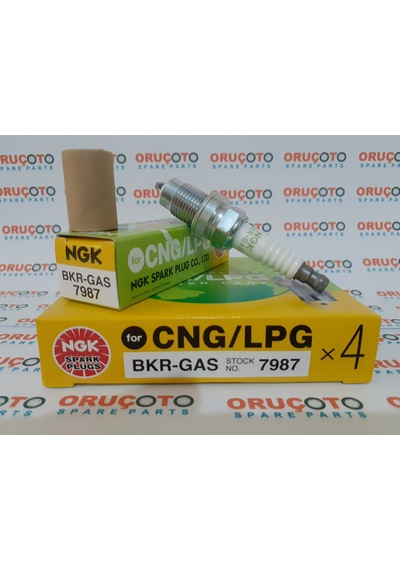 Ngk-7987 bkr-gas 4 Adet Bujı Lpg'li Araçlar için Özel Üretim
