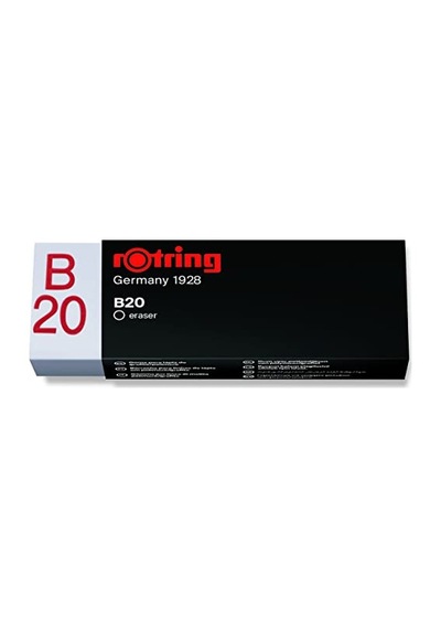 Rapid B20 Kurşun Kalem Silgisi, Büyük Boy, Beyaz