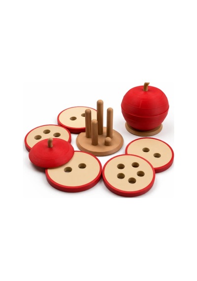 3d Baskı Montessori Elma Puzzle Oyuncağı