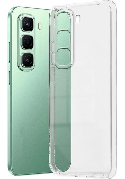 Adige Infinix Hot 50 Pro Plus 4g Uyumlu Kılıf Şeffaf Silikon