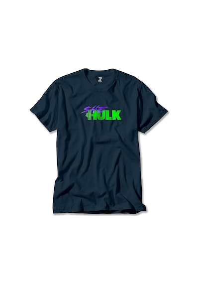 She Hulk Logo Lacivert Tişört