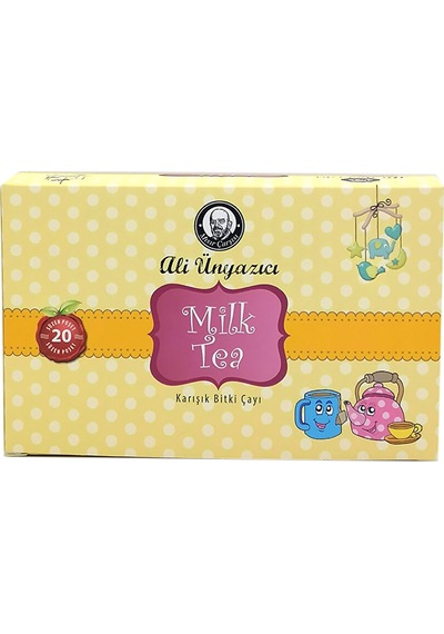 Milk Tea Karışık Bitki Çayı 20 Poşet 4 Adet