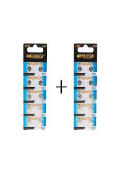 Wilkinson Saat Pili Ag9 Alkaline Lr45 10'lu Paket - 2 Adet