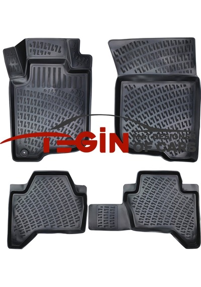 Mitsubishi Pajero 2006-2021 Manuel Siyah 3d Havuzlu Paspas