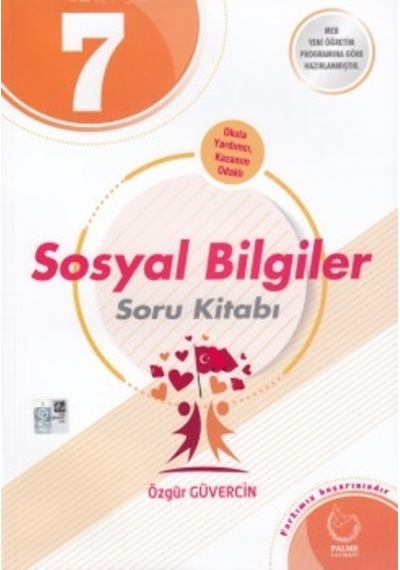 Palme Yayınları 7. Sınıf Sosyal Bilgiler Soru Kitabı