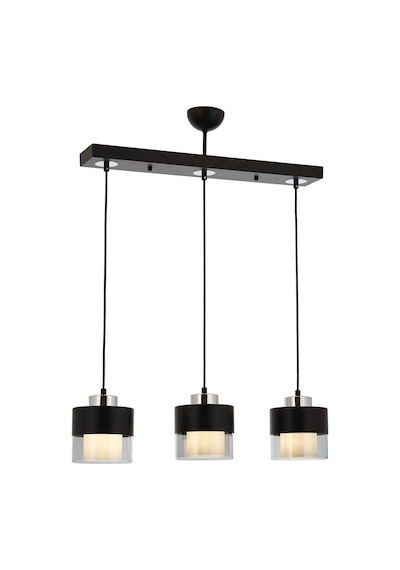 Avonni Av-60193-3y-bsy Siyah Boyalı Modern Avize E27 Metal Cam 70x15cm Diğer