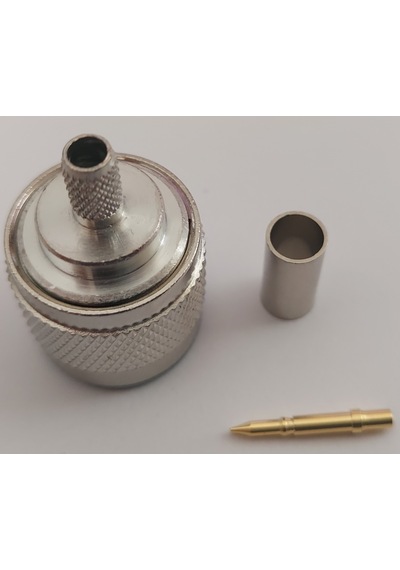Aıro Lmr240 ve Rg58 Kablo için Erkek N Tipi Konnektör