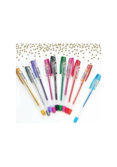 Üçlü Bullet Journal Ve Not Tutma Seti Faber Castell 8'li Pastel Fosforlu + Pensan Myking 10'lu Simli + Pensan Triball 1.0 Tükenmez Kalem 8'li Çok Renkli